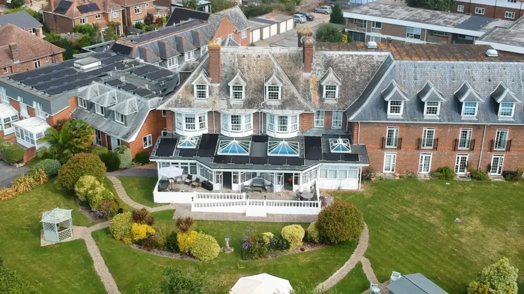 Aerial Picture of the Grange